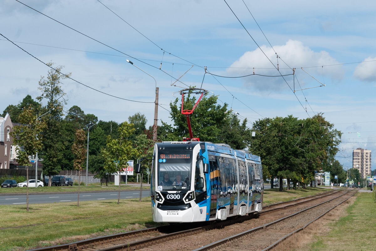 Санкт-Петербург, Stadler B85300М «Метелица» № 0300