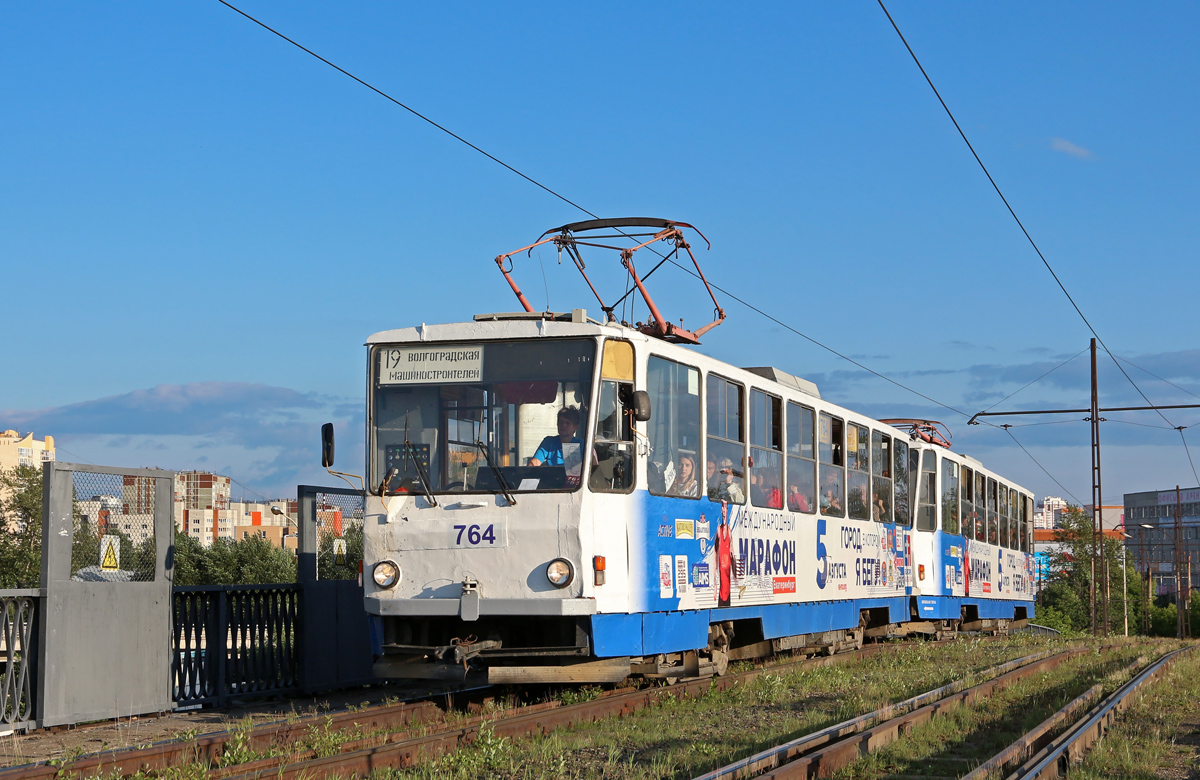 Екатеринбург, Tatra T6B5SU № 764
