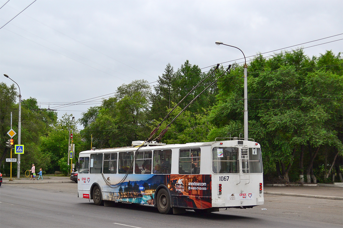 Красноярск, ЗиУ-682Г-016 (018) № 1067
