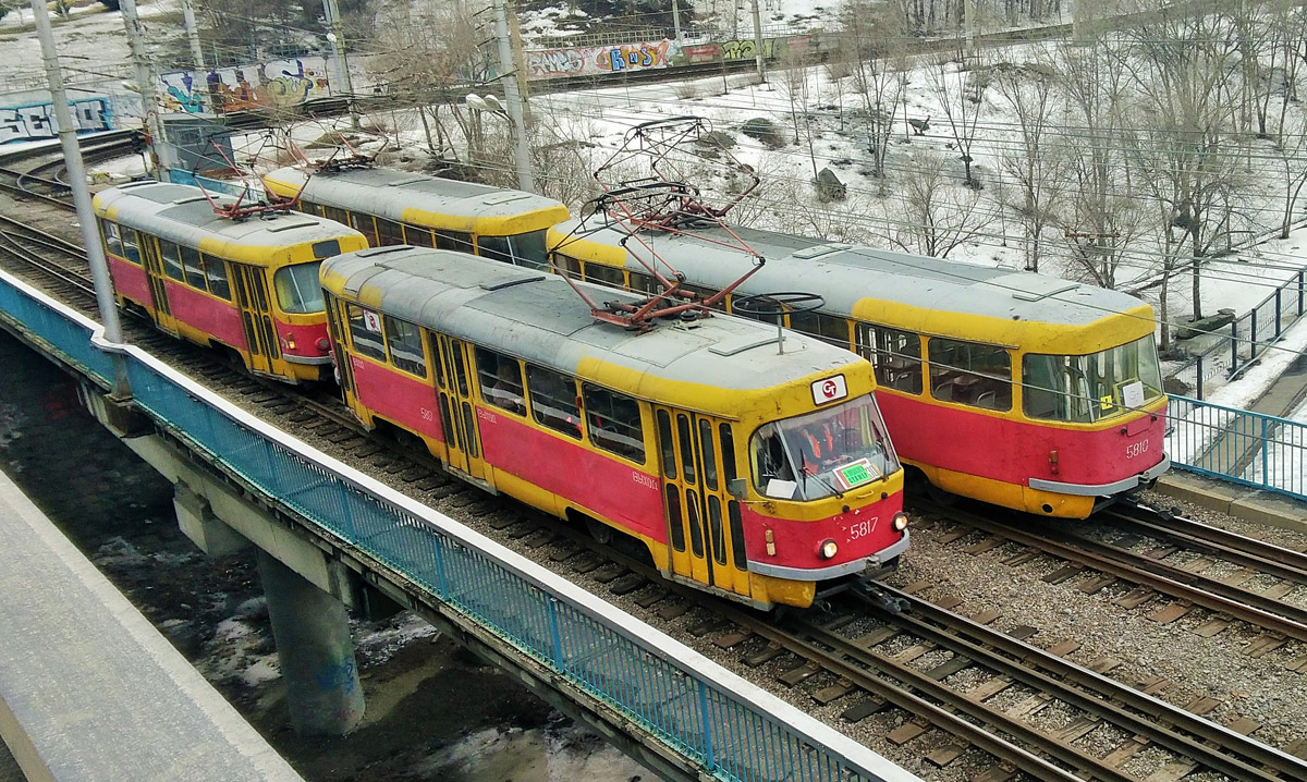 Volgograd, Tatra T3SU № 5817