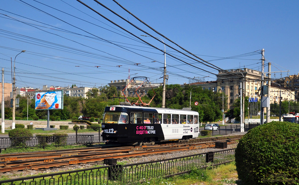 Volgográd, Tatra T3SU — 5832