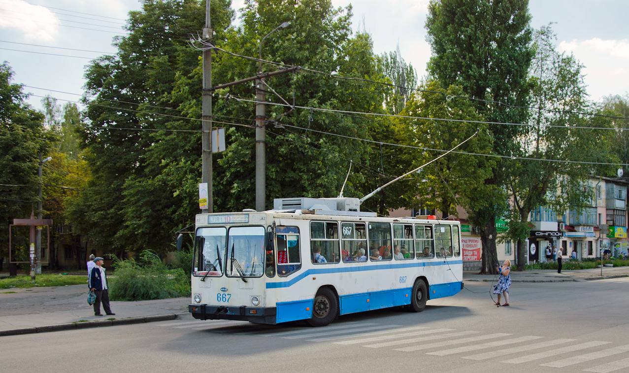 Krivoi Roh, YMZ Т2 mod. 7 # 667