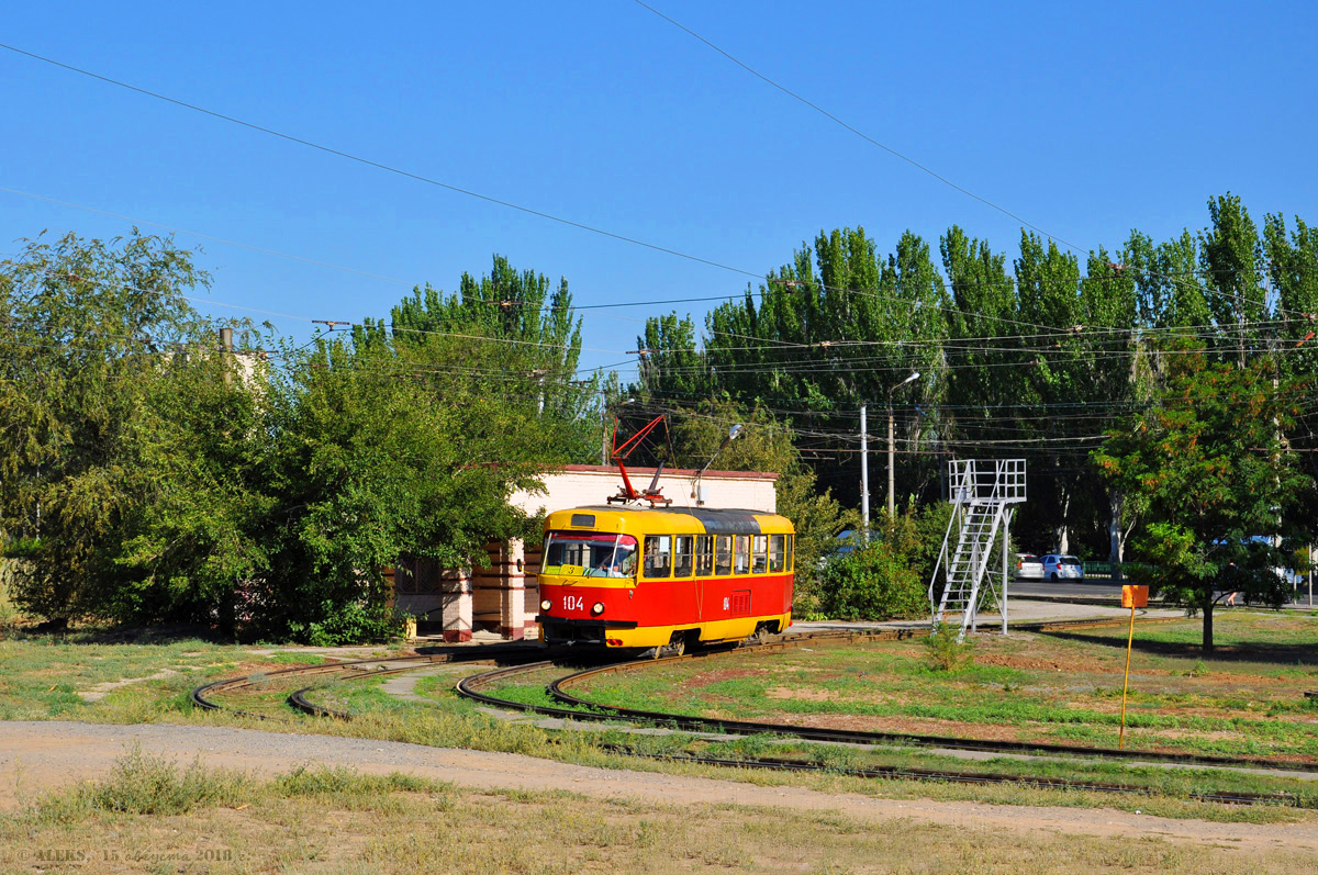 Волжский, Tatra T3SU № 104