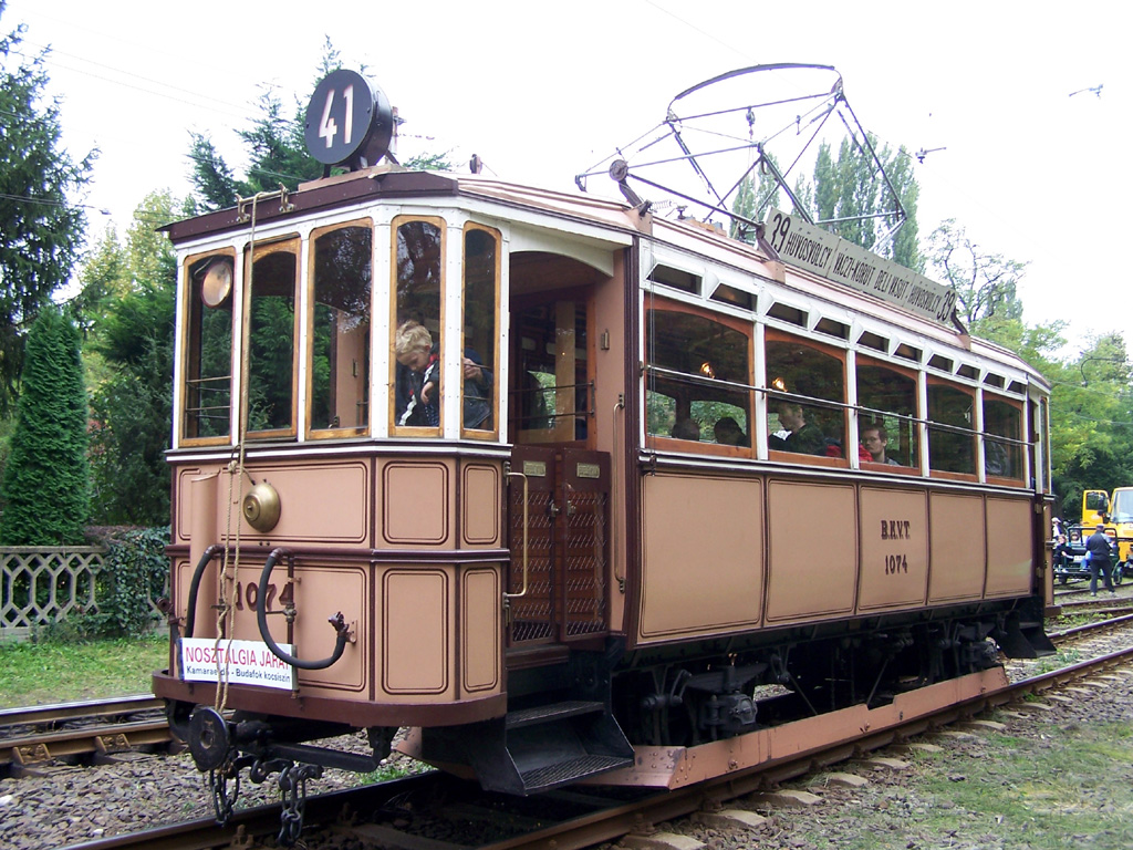 Budapest, BKVT V (Ganz) № 1074