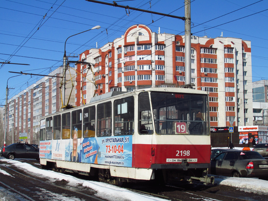 Ульяновск, Tatra T6B5SU № 2198