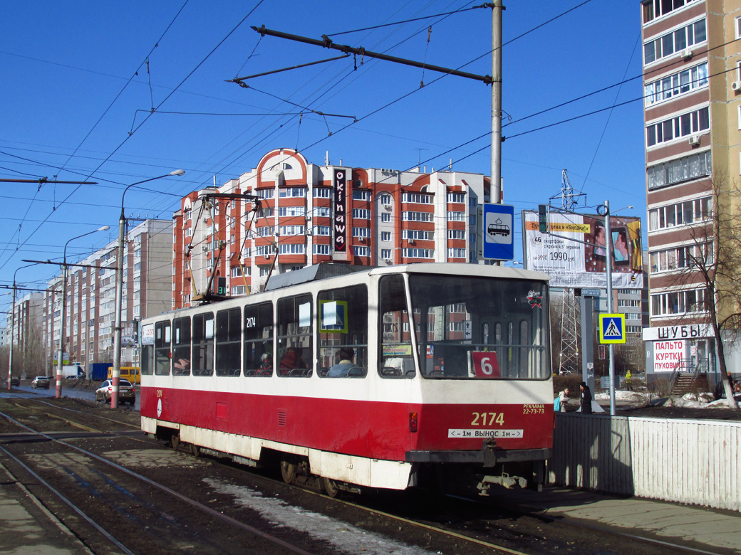 Ульяновск, Tatra T6B5SU № 2174
