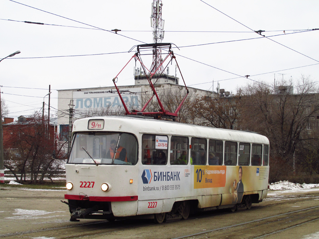 Ульяновск, Tatra T3SU № 2227