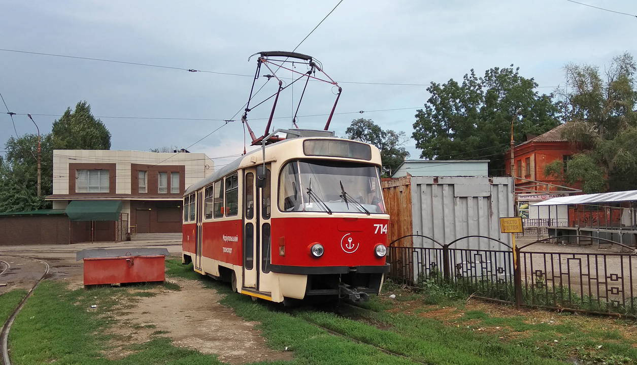 Мариуполь, Tatra T3SU № 714