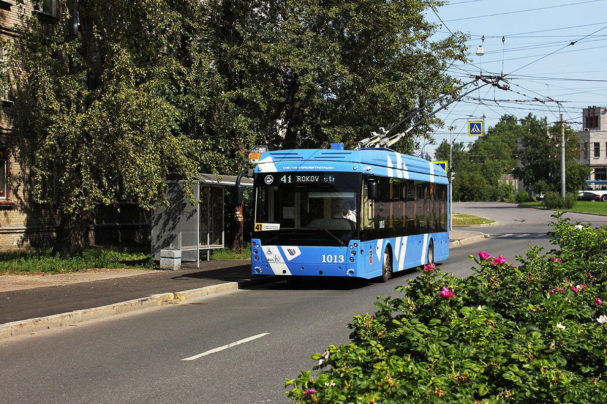 Sankt-Peterburg, Trolza-5265.08 “Megapolis” № 1013 Sankt-Peterburg, Trolza-5265.08 “Megapolis” № 1013