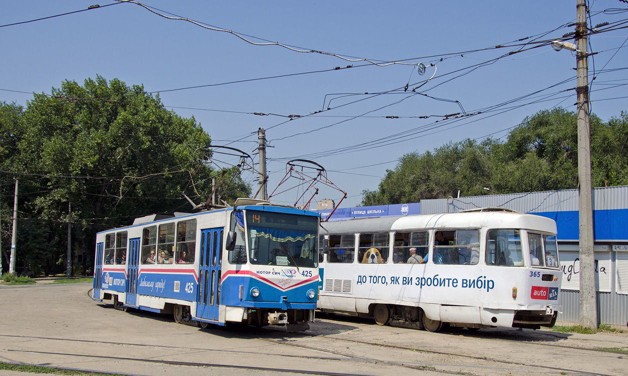 Запорожье, Tatra T6B5SU № 425