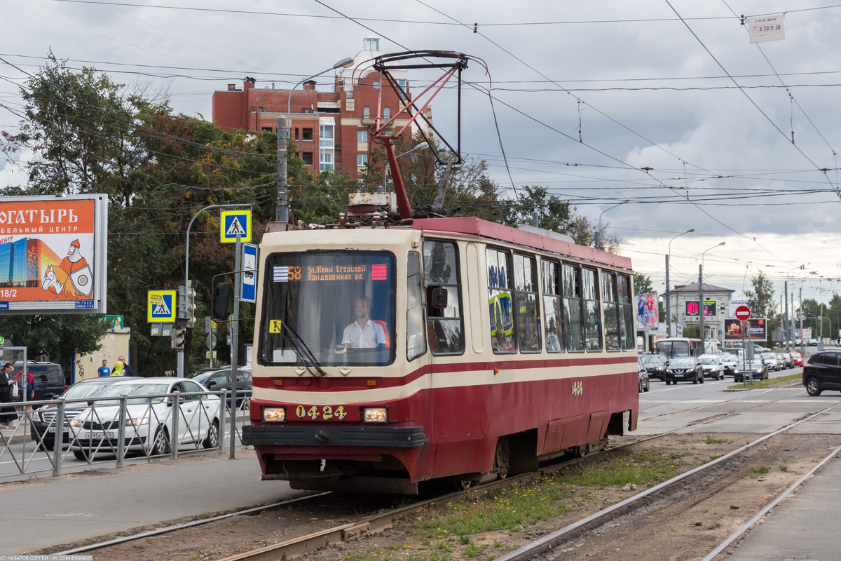 Санкт-Петербург, 71-134К (ЛМ-99К) № 0424