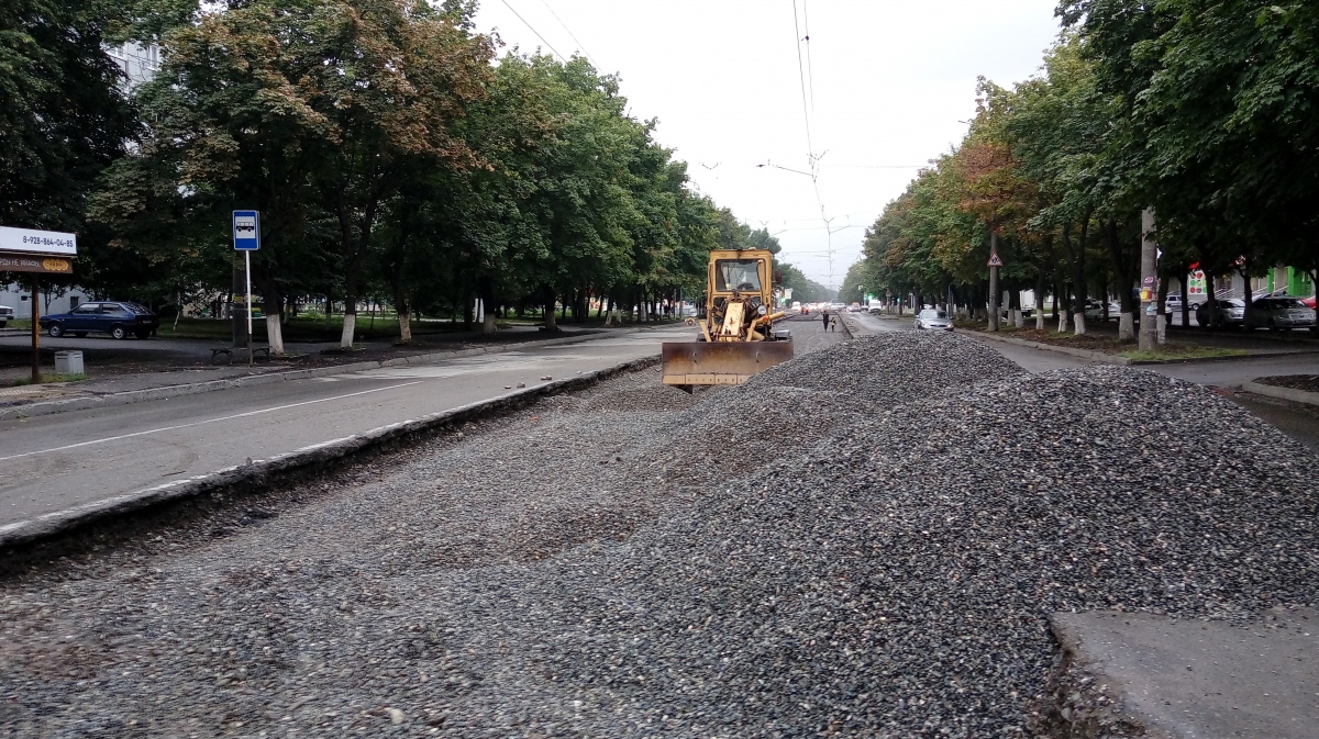 Vladikavkaz — Construction, repair and reconstruction of tram lines