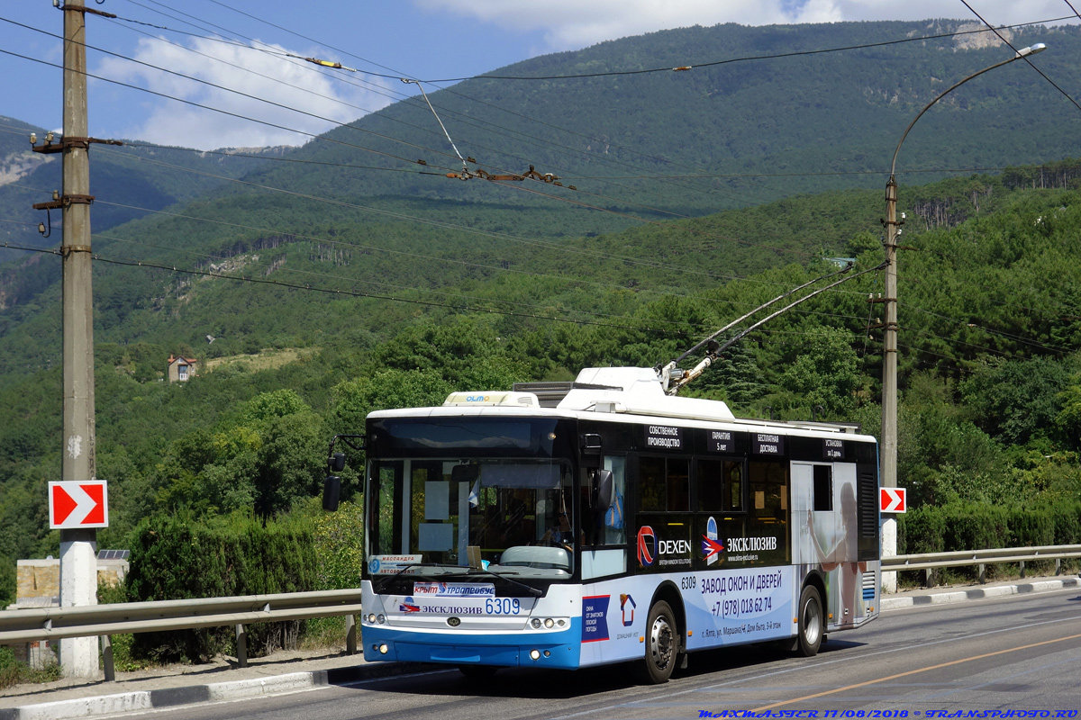 Крымский троллейбус, Богдан Т60111 № 6309