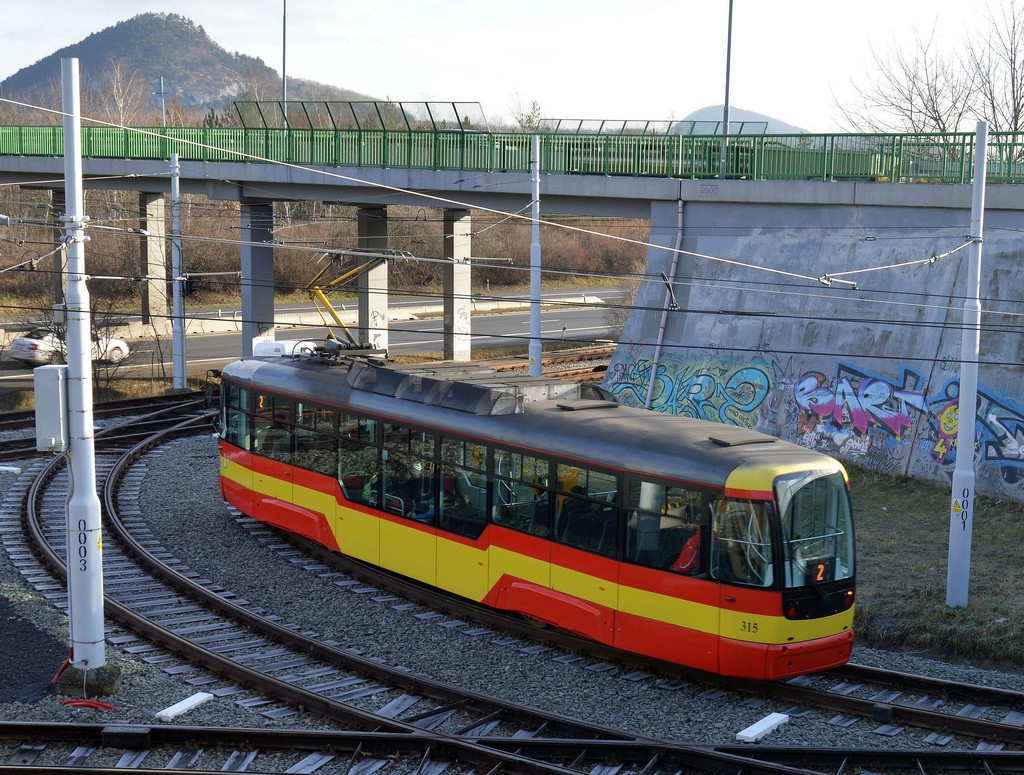 Most - Litvínov, Vario LF+ # 315