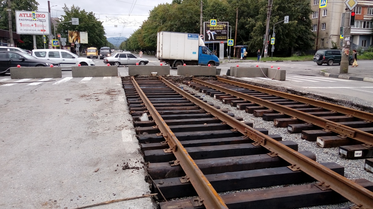 Wladikawkas — Construction, repair and reconstruction of tram lines