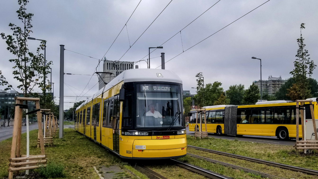 Берлин, Bombardier Flexity Berlin (GT8-08ER/F8E) № 8034