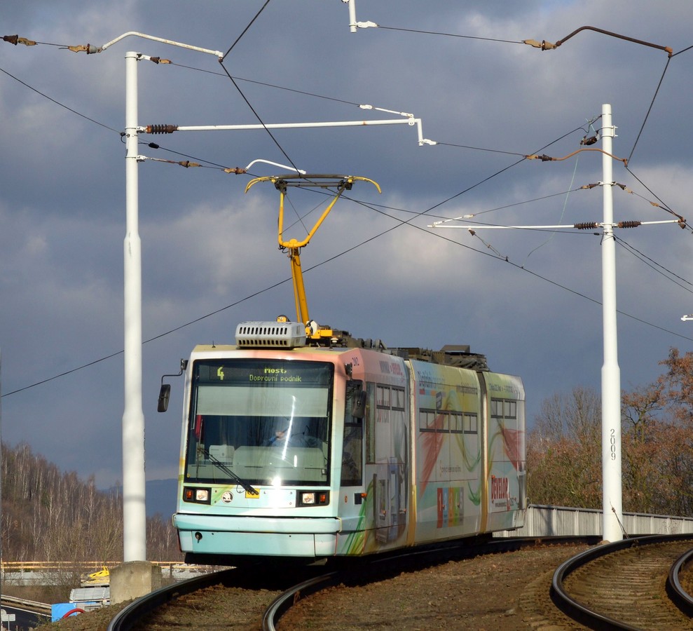 Мост ― Литвинов, Škoda 03T5 Astra/Anitra № 202