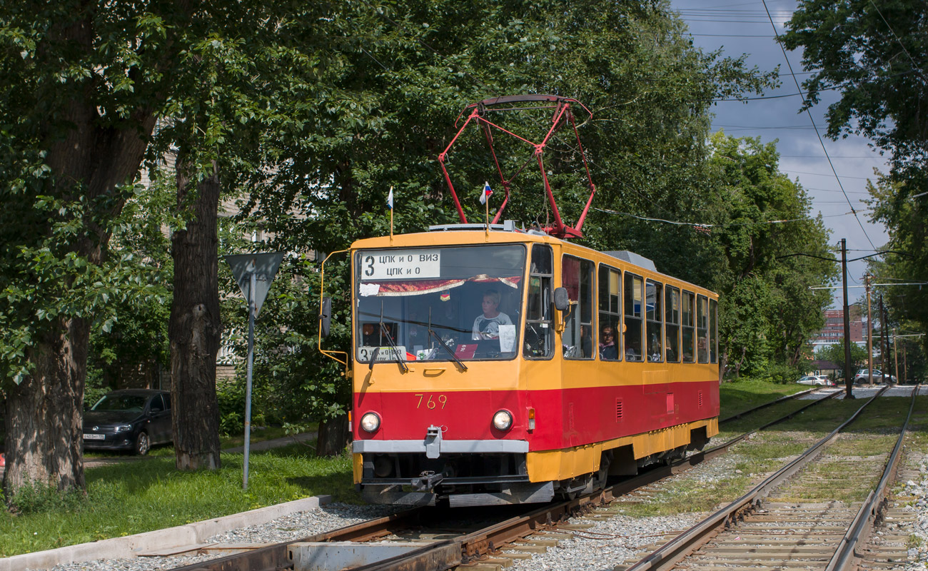 Екатеринбург, Tatra T6B5SU № 769