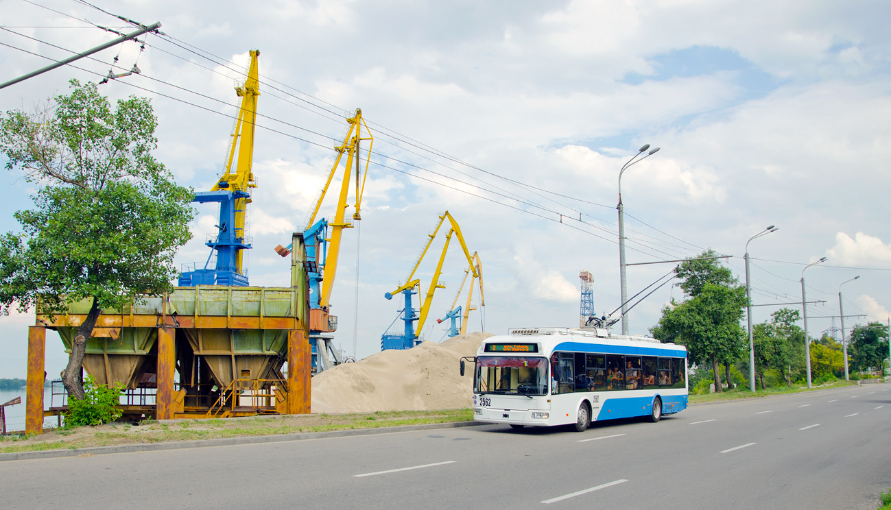 Днепр, БКМ 321 № 2562; Днепр — Троллейбусные сети