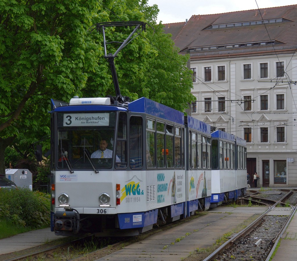 Гёрлиц, Tatra KT4DC № 306