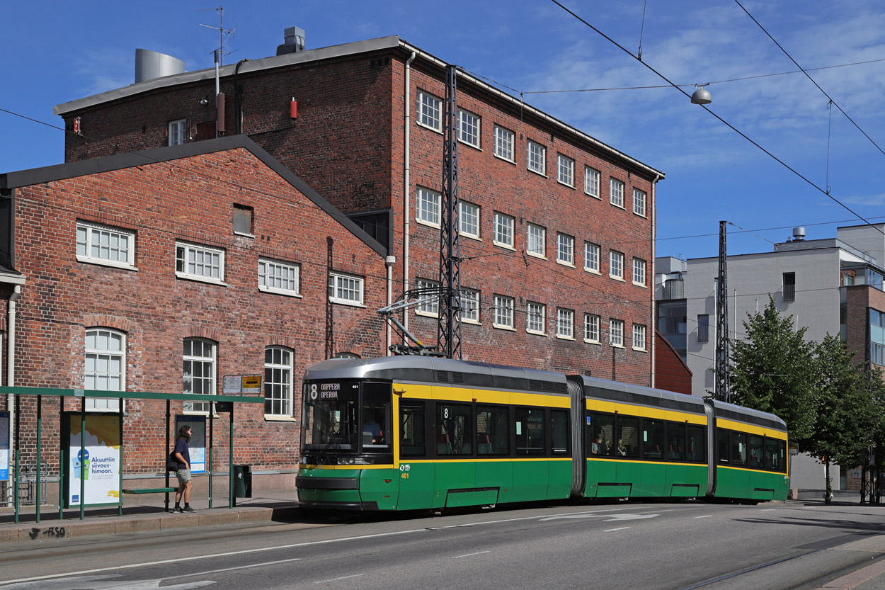 Хельсинки — Эспоо, Transtech Artic MLRV01 № 401