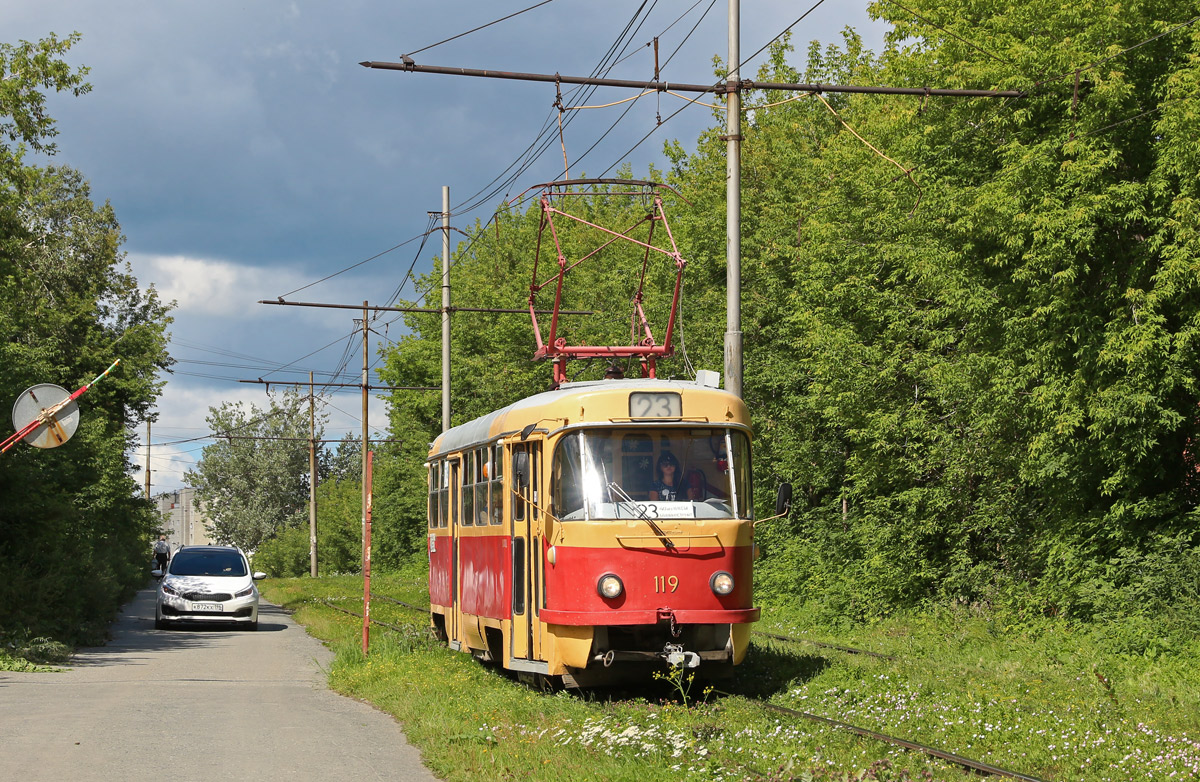 Екатеринбург, Tatra T3SU (двухдверная) № 119