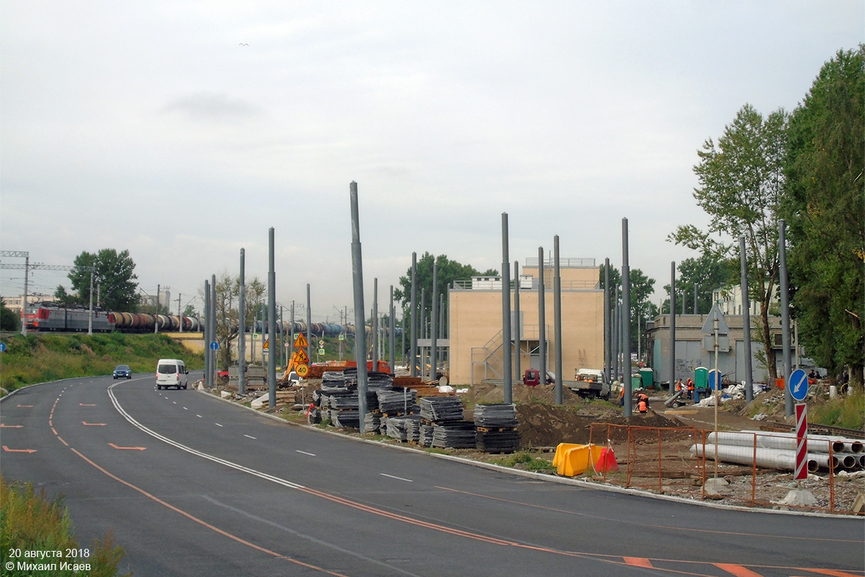 Санкт-Петербург — Строительство трамвайных линий Санкт-Петербург — Строительство трамвайных линий