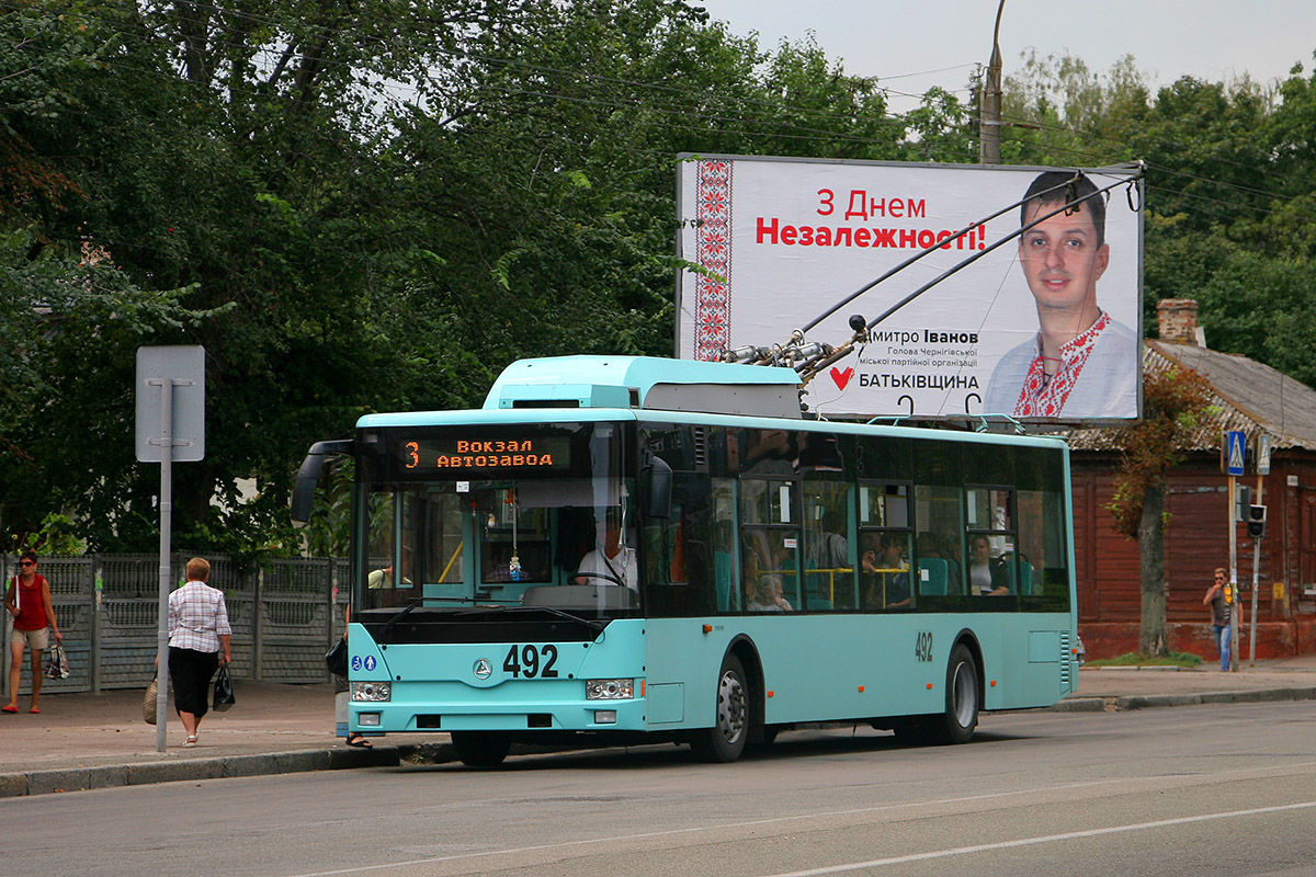 ჩერნიგივი, Etalon T12110 “Barvinok” № 492