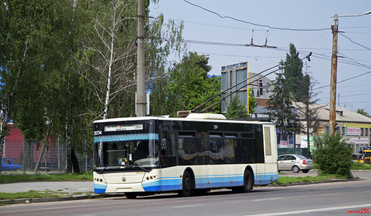 Житомир, ЛАЗ E183D1 № 2074