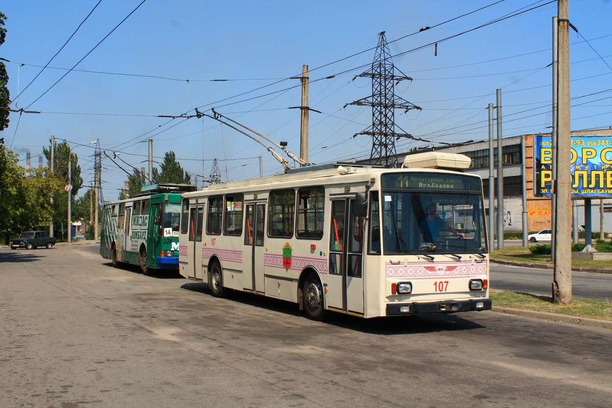 Запорожье, Škoda 14TrM № 107