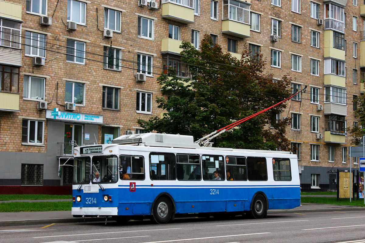 Москва, ЗиУ-682ГМ1 (с широкой передней дверью) № 3214