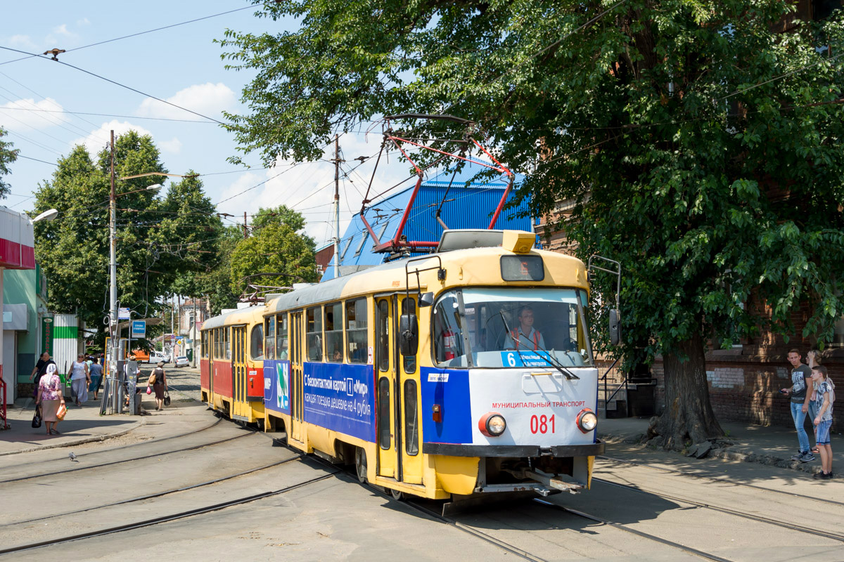 Краснодар, Tatra T3SU № 081