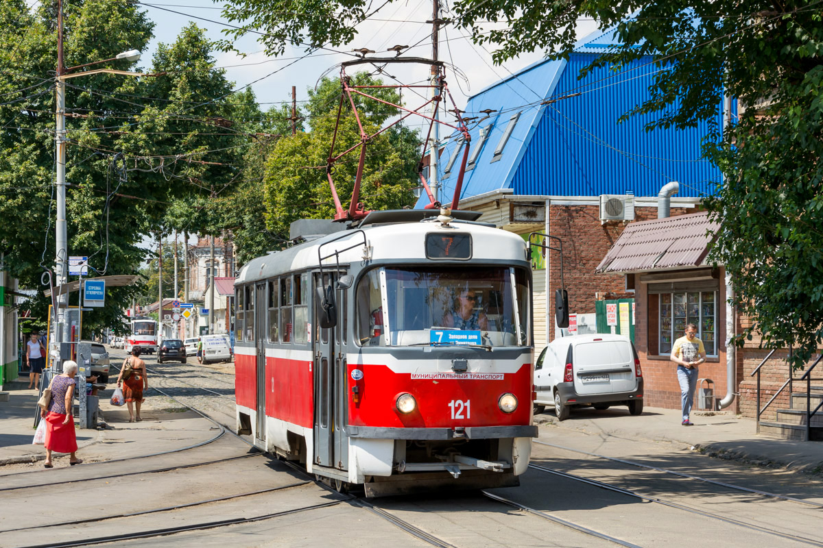 Краснодар, Tatra T3SU КВР МРПС № 121