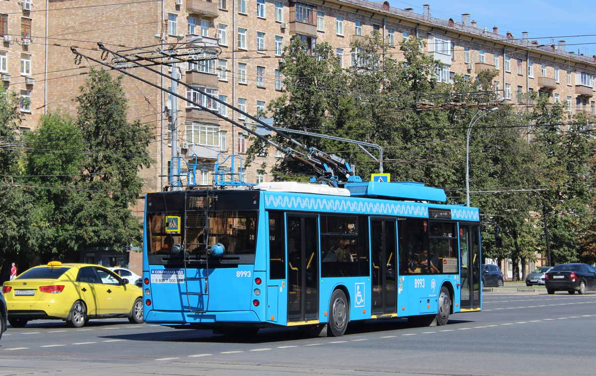 Москва, СВАРЗ-МАЗ-6275 № 8993