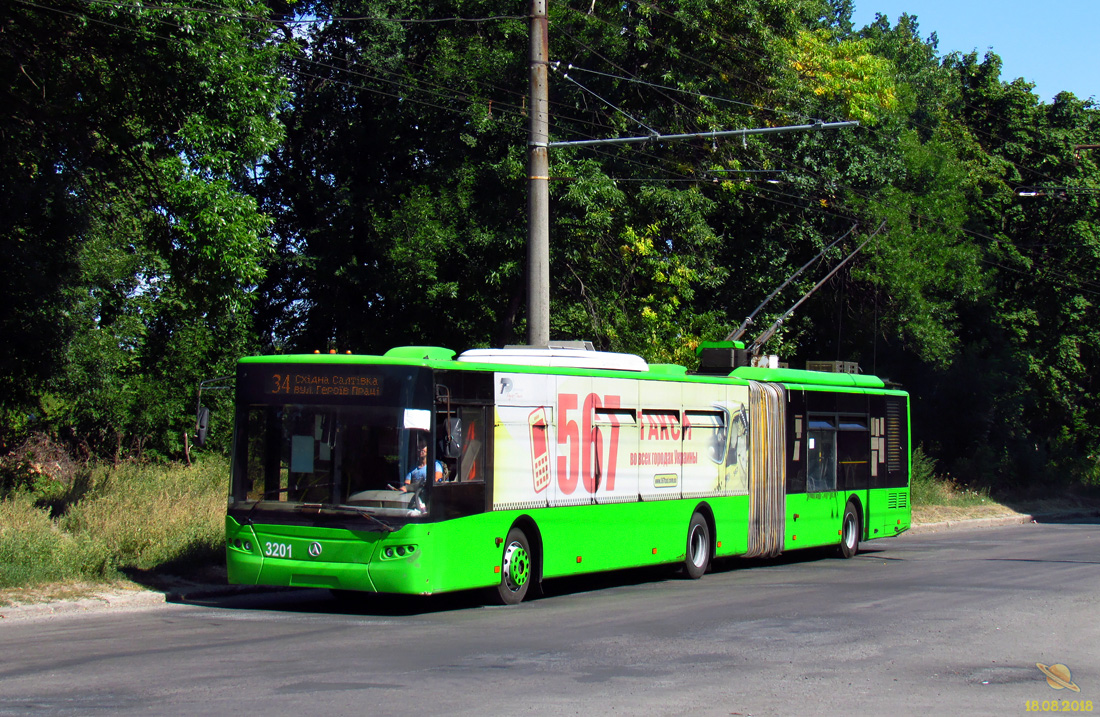 Харьков, ЛАЗ E301D1 № 3201