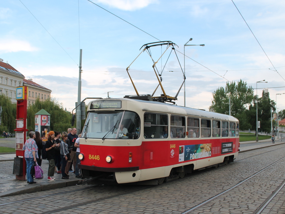 Прага, Tatra T3R.P № 8446