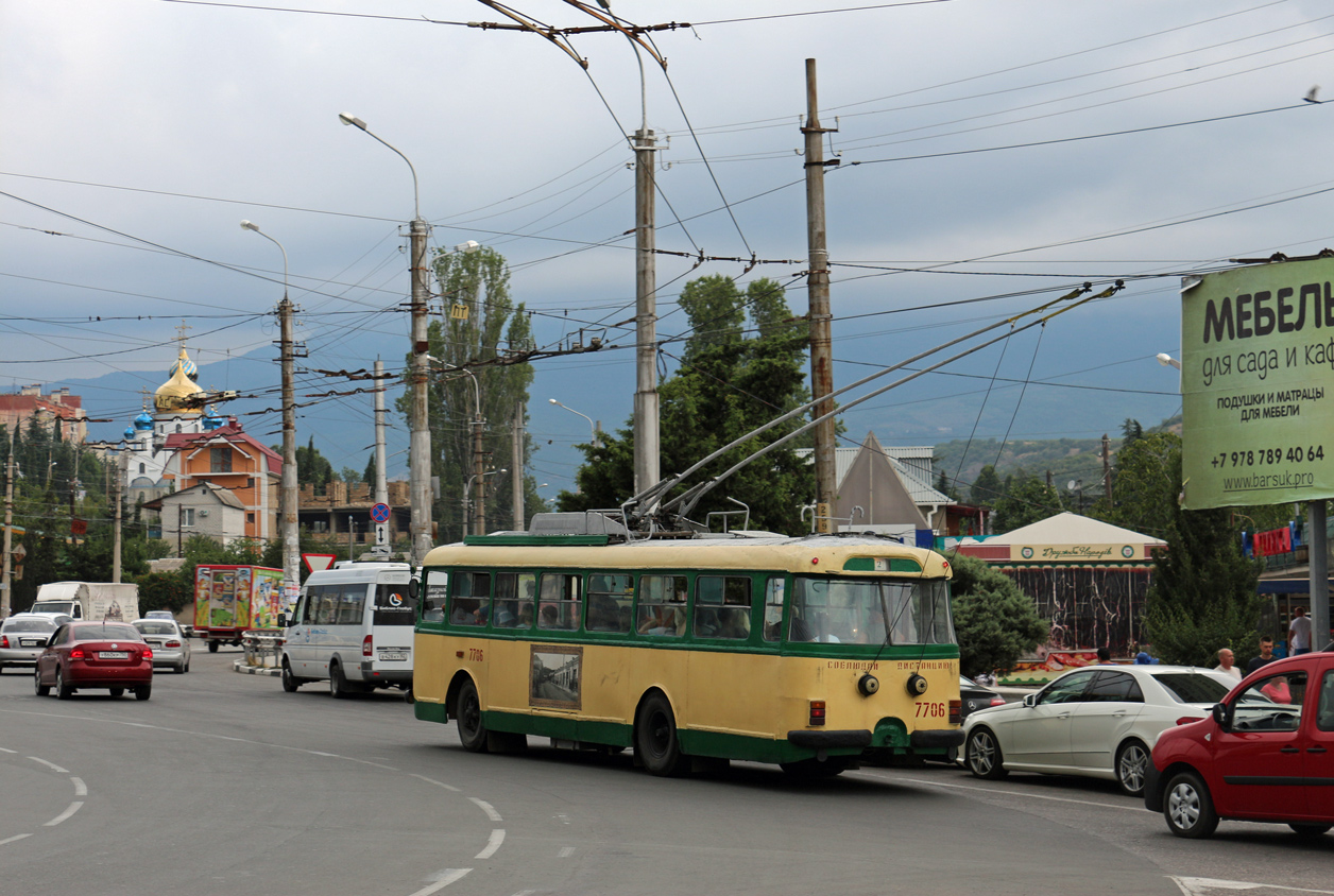 克里米亚无轨电车, Škoda 9TrH27 # 7706