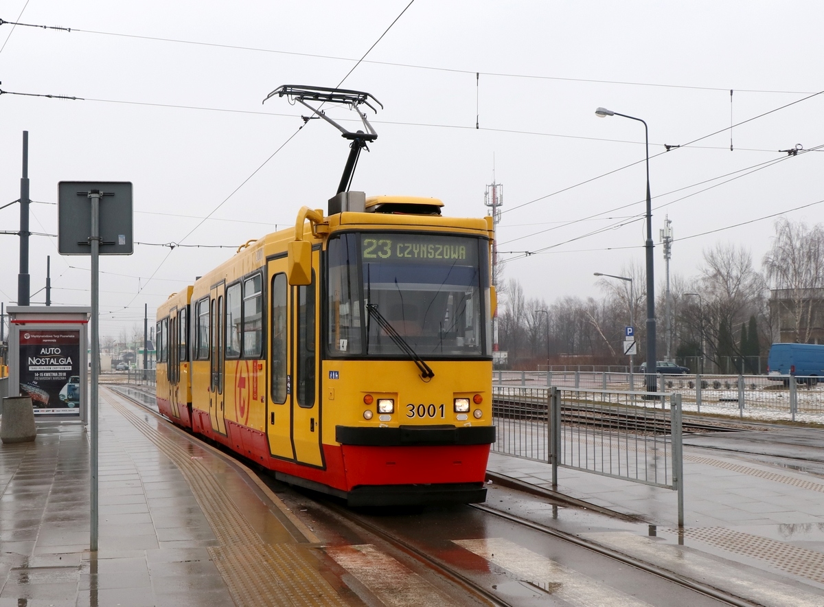 Warsaw, Konstal 112N № 3001