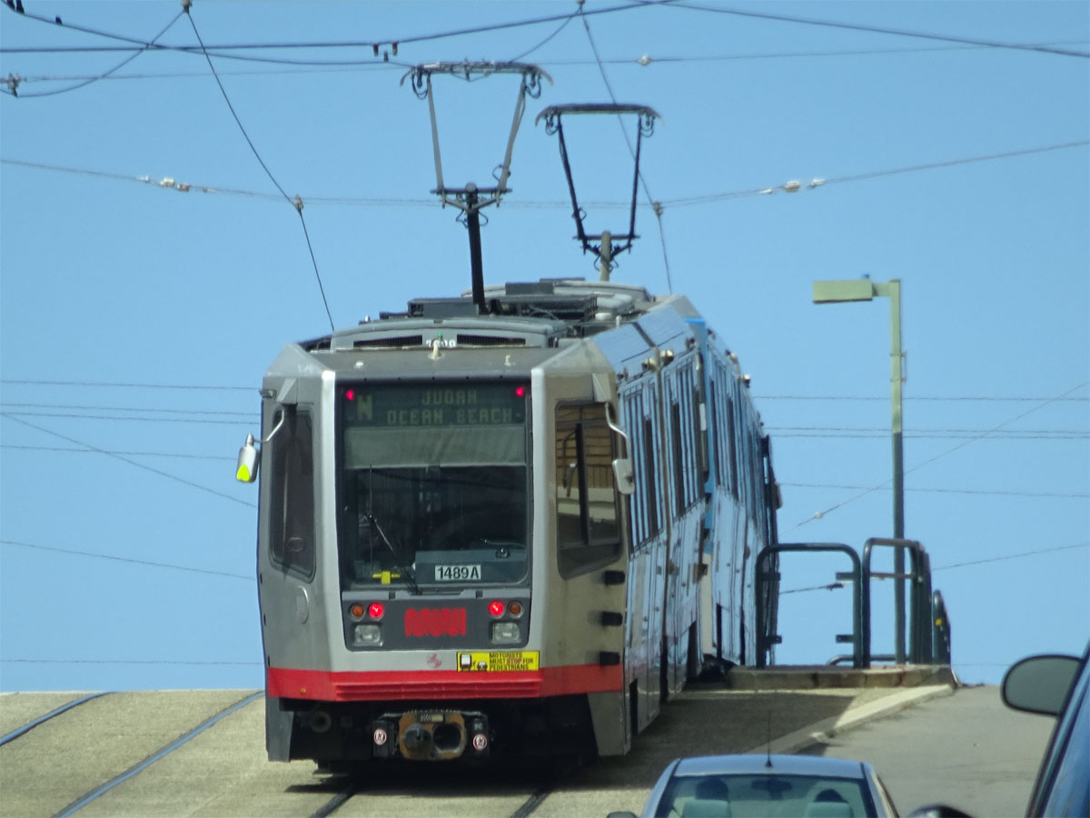 Сан-Франциско, область залива, Breda LRV № 1489
