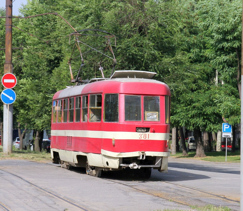 Запорожье, Tatra T3SU № 381