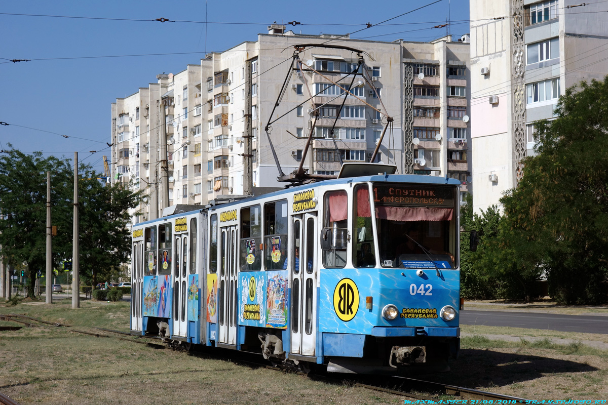 Евпатория, Tatra KT4SU № 042