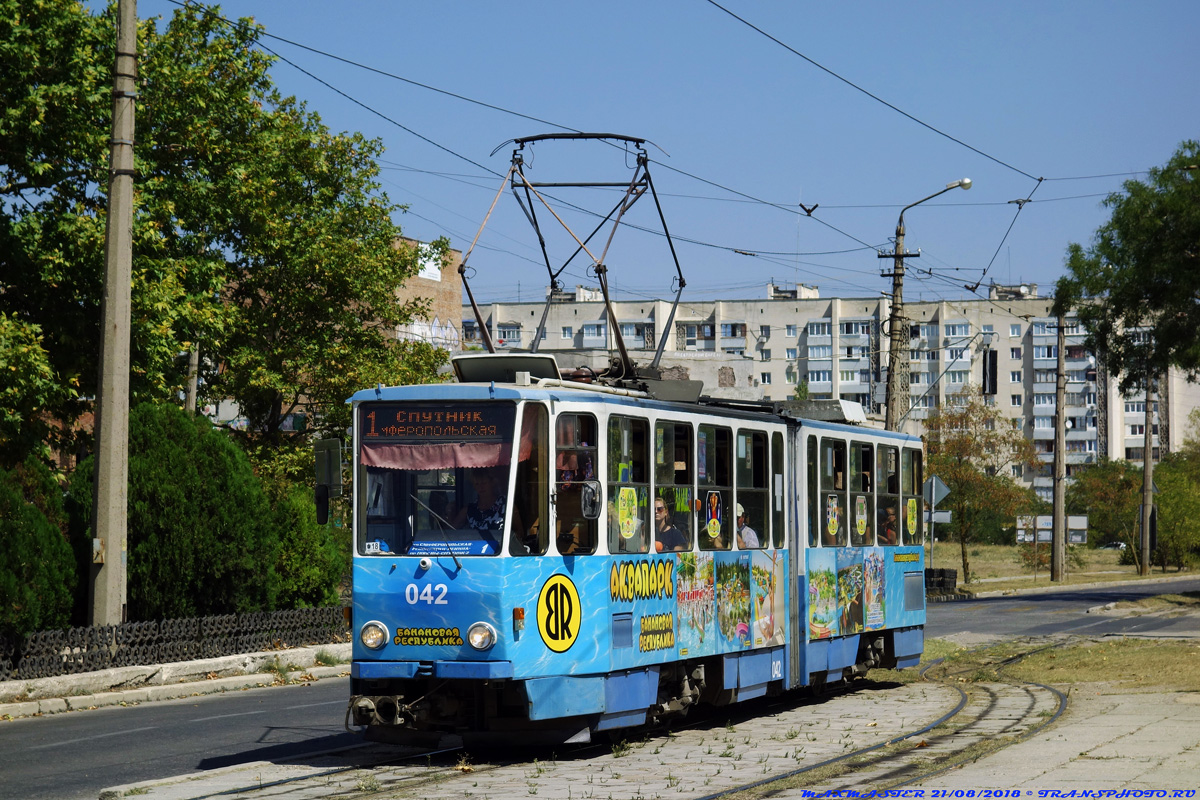 Евпатория, Tatra KT4SU № 042