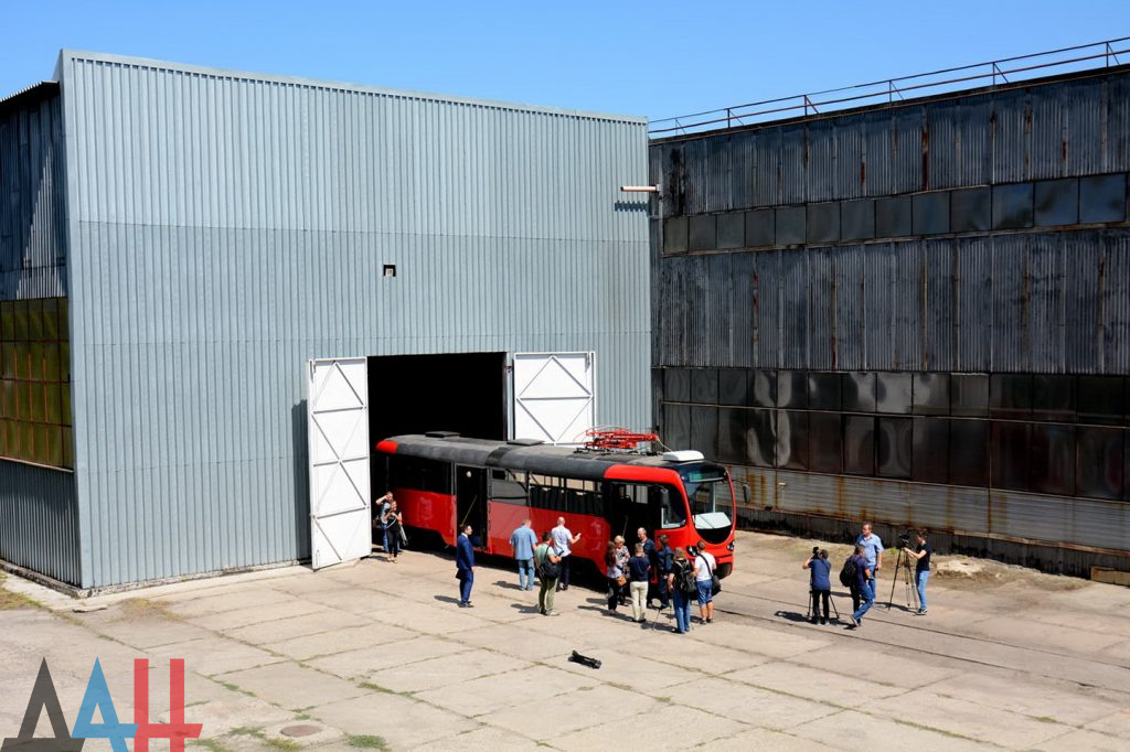 Донецк — КВР трамвайных вагонов на Донецком Электротехническом заводе