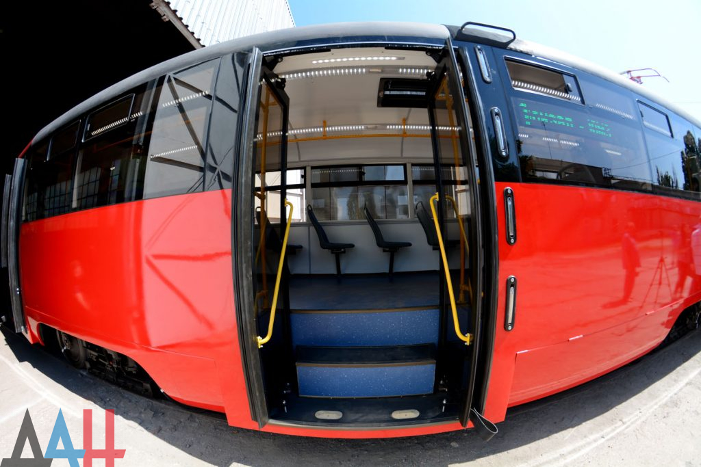 Донецк — КВР трамвайных вагонов на Донецком Электротехническом заводе