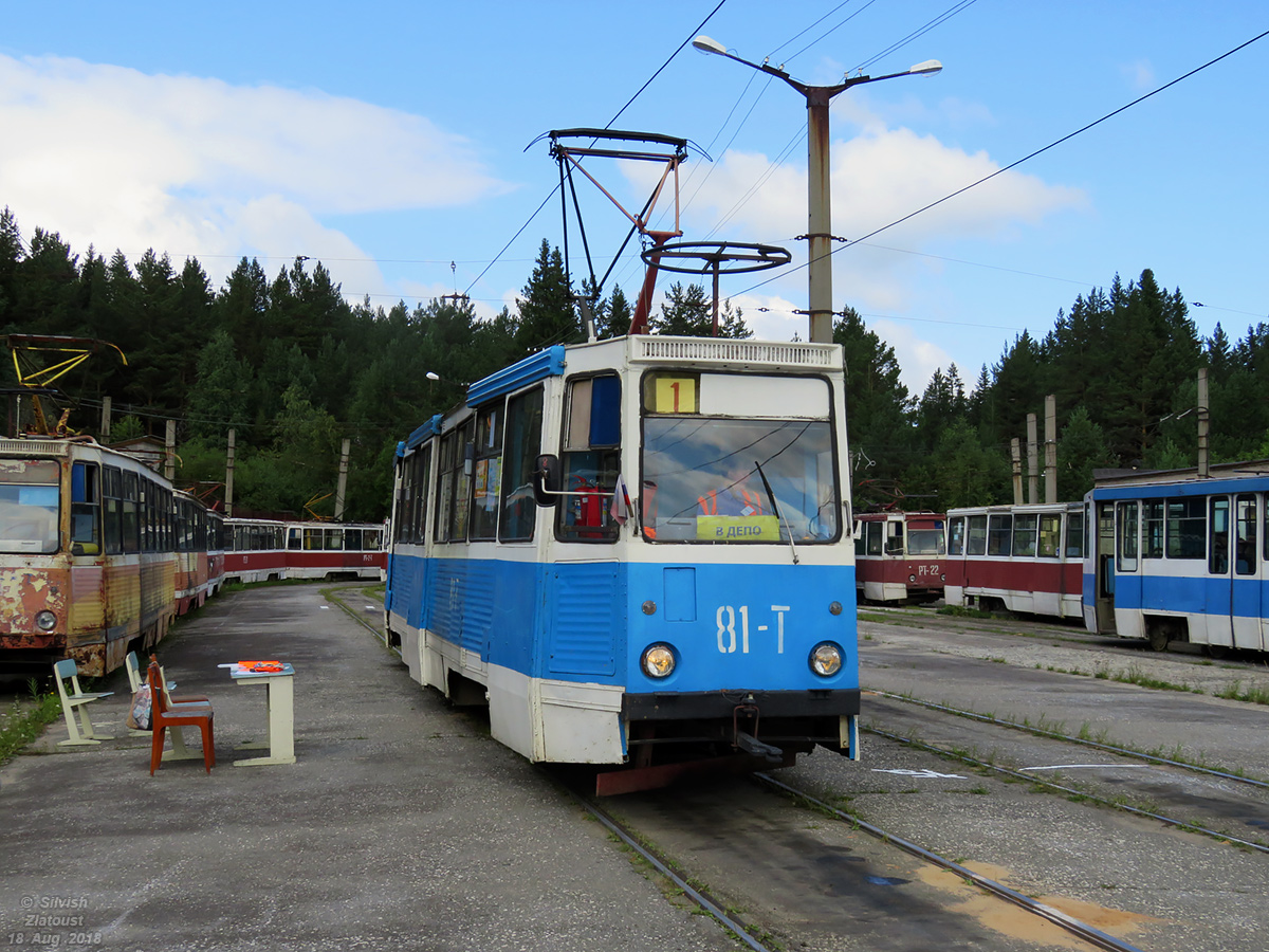 Златоуст, 71-605 (КТМ-5М3) № 81