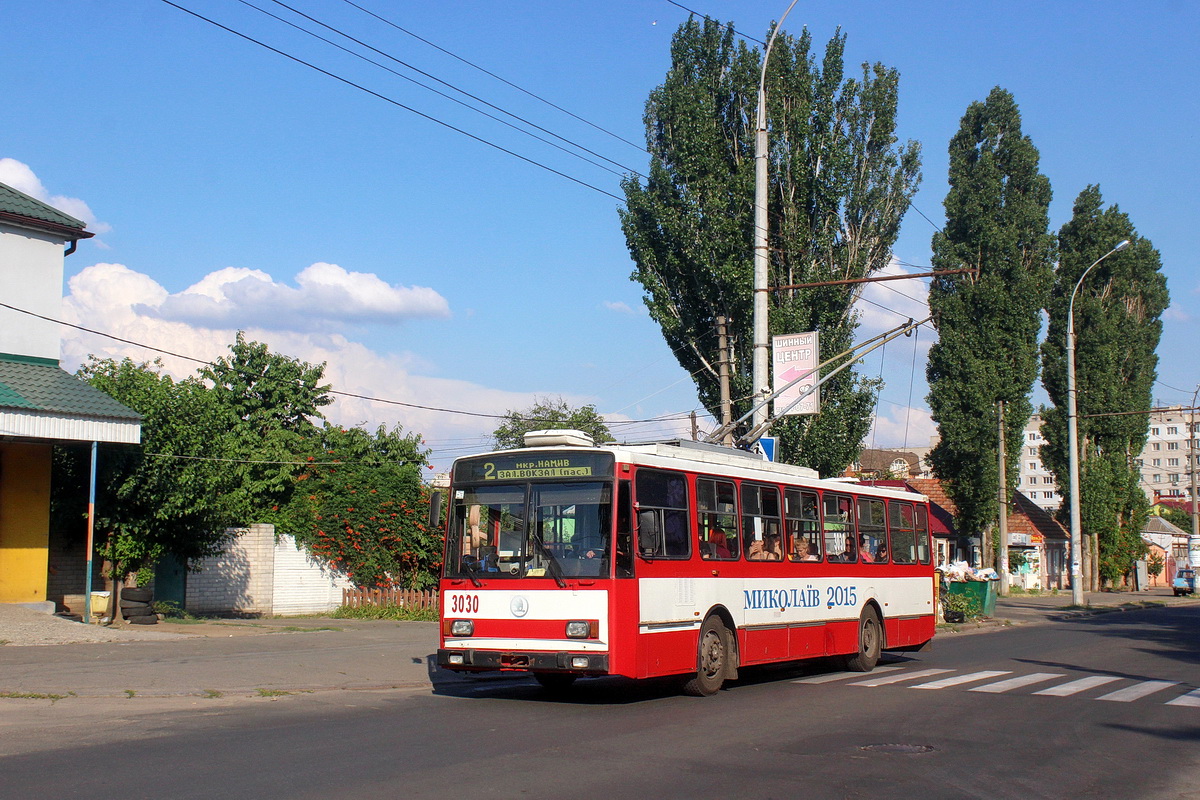 Николаев, Škoda 14TrR № 3030