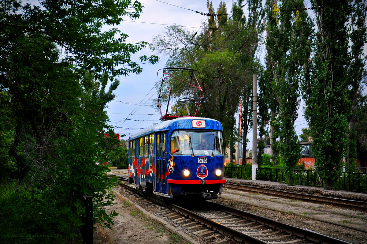 Volgograd, Tatra T3SU Nr. 5785 Volgograd, Tatra T3SU Nr. 5785