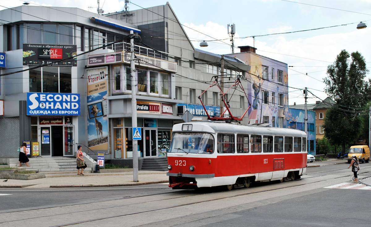 Донецк, Tatra T3SU № 923
