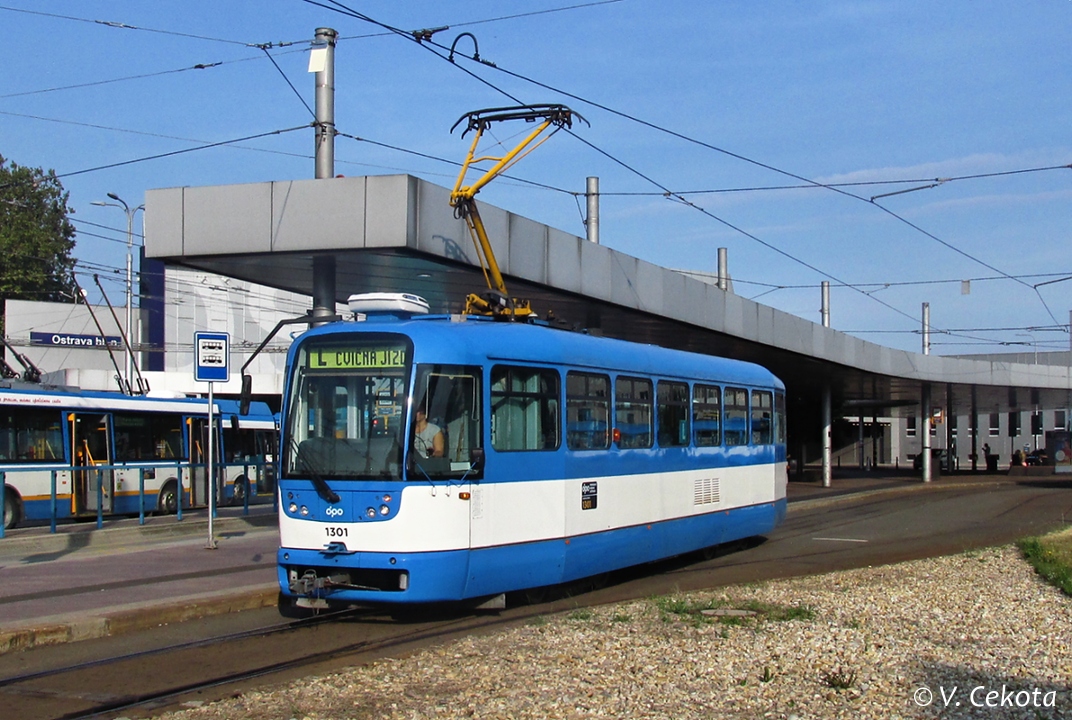 Острава, Tatra T3R.EV № 1301
