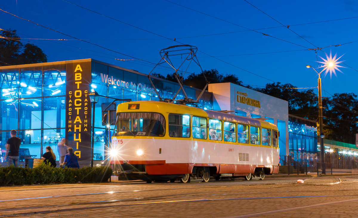 Одесса, Tatra T3R.P № 3315